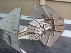 Tie Interceptor dxf File