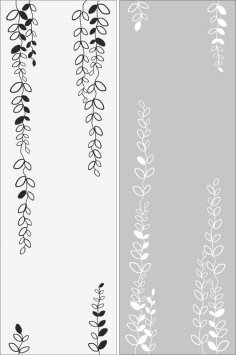 최소한의 꽃 패턴