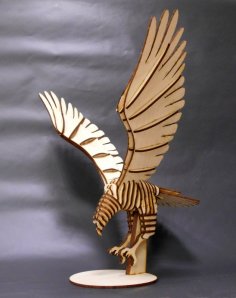 Laser Cut Eagle 3D Puzzle