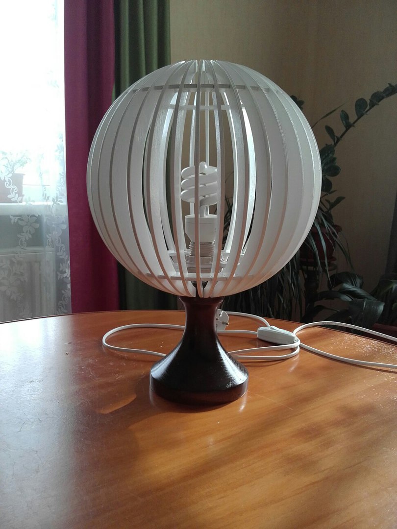 Modern Table Lamp Free Vector