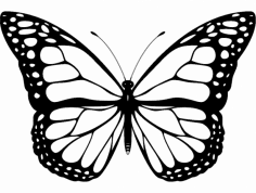 Butterfly design dxf File
