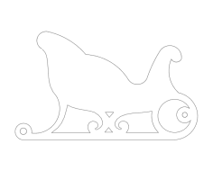 Sleigh dxf File