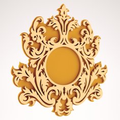 طراحی قاب آینه دیواری