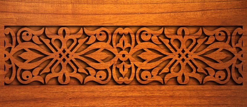 Wood Carving dxf File