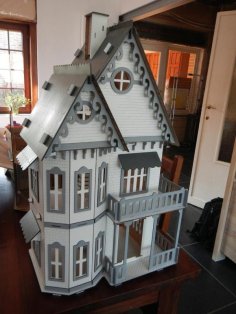 Laser Cut Gothic House