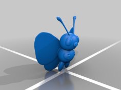 Butterfree Pokemon 3D Printer Model