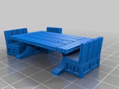 Heroquest Table 3D Printer Model