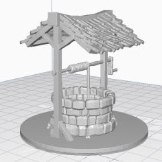 Old Well RPG Terrain 3D Printer Model