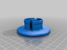 USB Cable Reel (stackable) 3D Printer Model