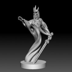 Supportless Wraith 3D Printer Model