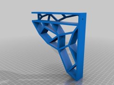 Geometric Shelf Brackets 3D Printer Model