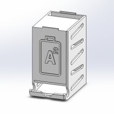 Battery Dispenser – 24x AA – Stackable 3D Printer Model