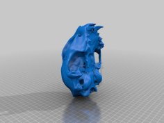 Cat Skull 3D Printer Model