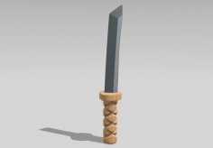 (lifesized) Lego Katana 3D Printer Model