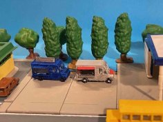 Food Truck (z-scale) 3D Printer Model