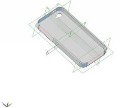 IPhone 4 Case (one That Actually Works With Slic3r ;-) 3D Printer Model