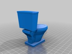 Toilet 3D Printer Model