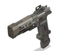 Apex Legends RE-45 Autopistol 3D Printer Model