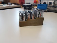 Battery Holder 3D Printer Model