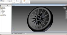 Office Chair Wheel 3D Printer Model