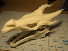 Dragon Skull From Skyrim (enlarged) 3D Printer Model