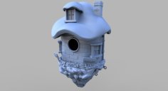 Dwarf Birdhouse 3D Printer Model