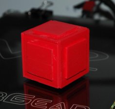 Black Nightmare Puzzle Box 3D Printer Model