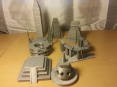 Stone Landmarks, Buildings, And Structures 3D Printer Model