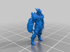 Tree Spirit Brute – Dnd – Monster 3D Printer Model