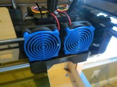 Snap-On Fan Guards 3D Printer Model