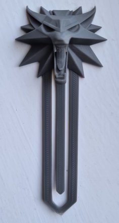 Witcher Bookmark 3D Printer Model