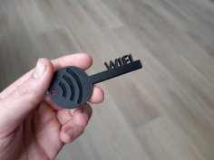 WIFI NFC-tag Key 3D Printer Model