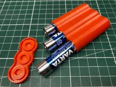 Spare AA Battery Case 3D Printer Model