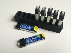 LiPo Battery Tray 3D Printer Model