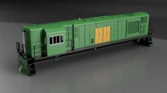 AN Tasrail ZC Class Locomotive 3D Printer Model