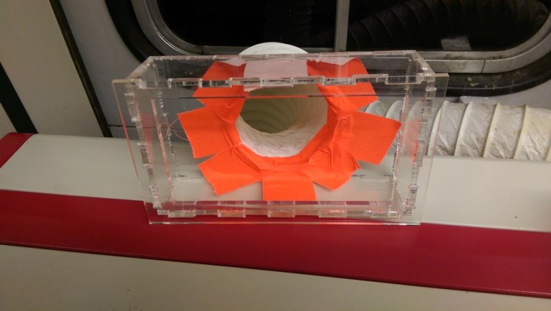 Laser Cut LS 3020 HPC Laser Cutter Exhaust Fan DXF File