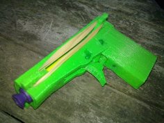 Foam Dart Pistol 3D Printer Model