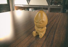 Grumpy Egg 3D Printer Model