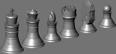 Chess Set I 3D Printer Model