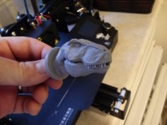 Tyrannosaurus Rex Drawer Handle 3D Printer Model