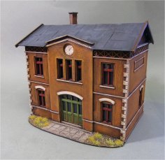 Train Station 3D Printer Model