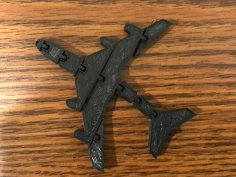 Flexi Airplane 3D Printer Model