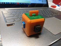 DIY Fidget Cube 3D Printer Model