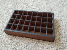 Laser Cut Spice Rack For Drawer