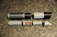 Lightsaber With Internal Components Mega Project! 3D Printer Model