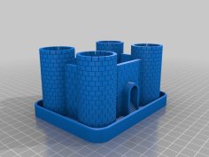 Plant Castle V2 3D Printer Model