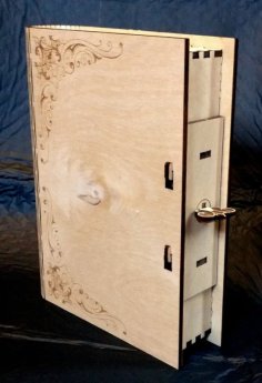 Laser Cut Rack And Pinion Latch Book Box