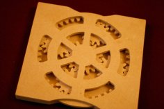 Laser Cut Planetary Gear Calling Card