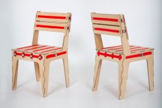 Laser Cut The Strap Chair