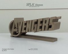 Avengers Pen Holder 3D Printer Model